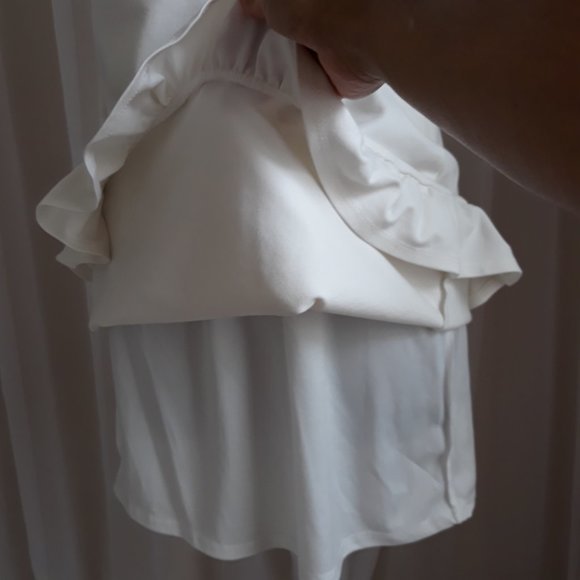 WOMEN'S CUFF DRESS IN IVORY COLOR / SIZE SMALL / LULU'S BRAND - Picture 11 of 11